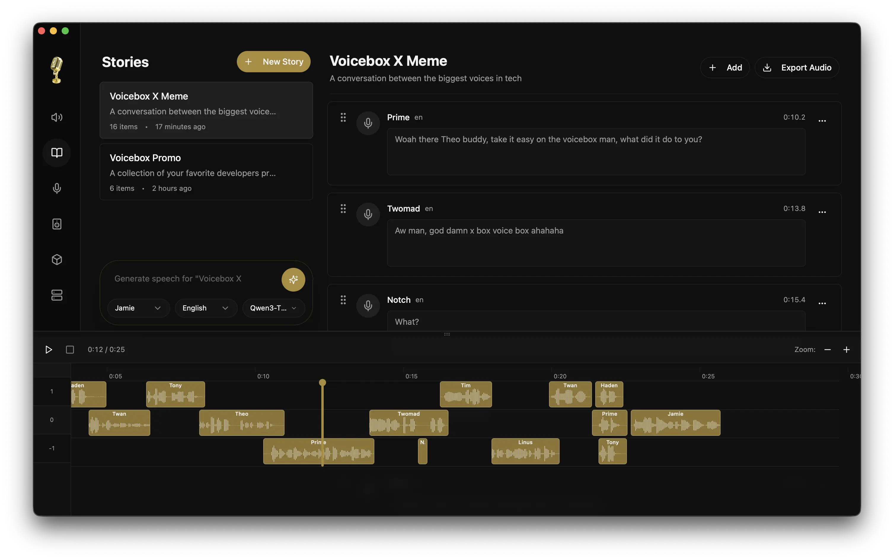 Voicebox Screenshot 2